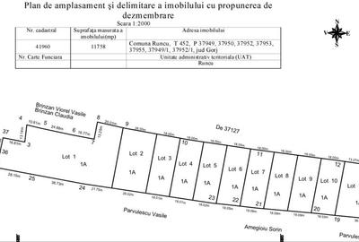 Teren de 800 mp, în Runcu - 3