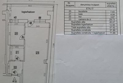 Apartament decomandat în Central