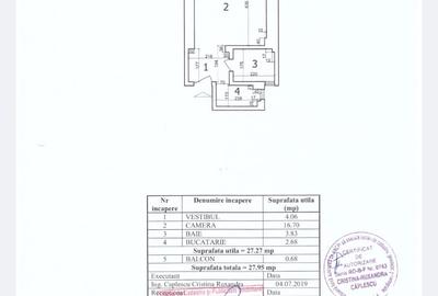 Garsonieră semidecomandată în Ultracentral