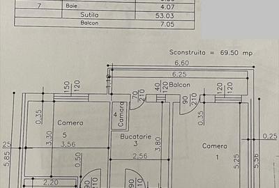 Apartament cu 2 camere decomandat în Central - 8