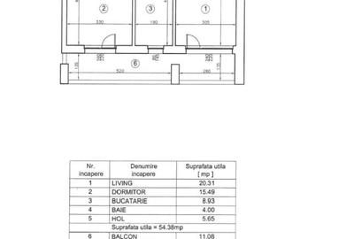 Apartament cu 2 camere decomandat în Sisești