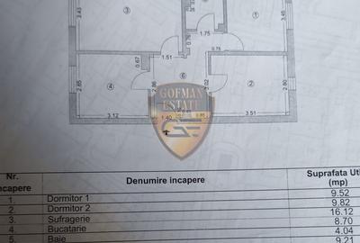 Apartament cu 3 camere decomandat, mobilat în Inel II - 2