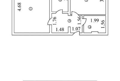 Apartament cu 2 camere decomandat, mobilat în Lacul Tei