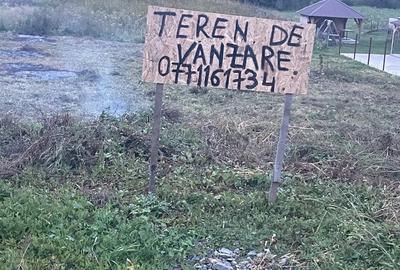 Teren de 2400 mp, în Popeni - 1