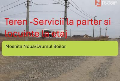 Teren de 4000 mp, în Moșnița Veche