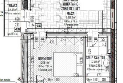 Apartament cu 2 camere semidecomandat în Baciu - 4
