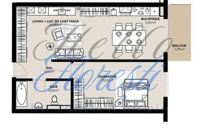 Apartament cu 2 camere semidecomandat în Bulgaria - 2