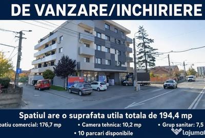 Spațiu comercial, de 195 mp, în Aeroport