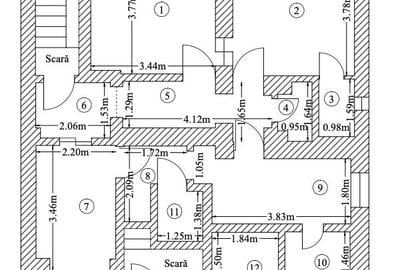 Apartament cu 3 camere în Tineretului - 5