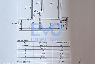 Apartament cu 2 camere decomandat în Galata - 8