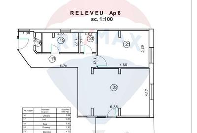 Apartament cu 3 camere decomandat în Central - 10