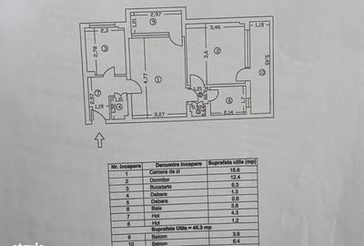 Apartament cu 2 camere semidecomandat în Independenței