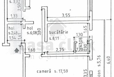 Apartament cu 2 camere în Mazepa 1 - 1