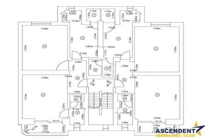 Casă individuală cu 16 camere cu Canalizare în Centrul Civic - 12