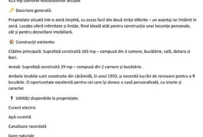 Proprietate intravilana in Drobeta-Turnu Severinideala locuire... - 1