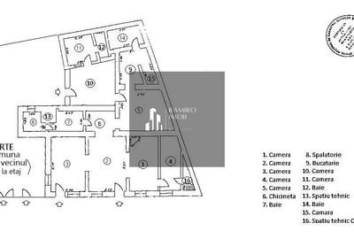 Apartament cu 7 camere semidecomandat, mobilat în Mărășești - 3