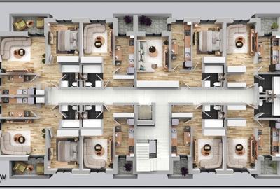 Militari sector 6, 2 camere la  superpret,bloc deosebit,peste standard Militari sector 6, 2 camere la  superpret,bloc deosebit,peste standard - 3
