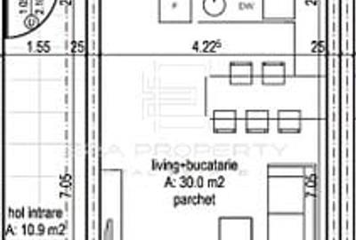 Apartament 2 camere + gradina 50 mp, la cheie , Cristian - 7