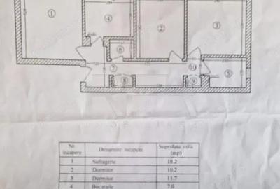 Apartament 3 camere, decomandat, 68mp/Gorjului Apartament 3 camere, decomandat, 68mp/Gorjului - 2