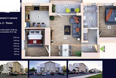 Apartamente 3 camere predare in Septembrie si Decembrie 2025 - 3