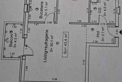 Apartament cu 5 camere decomandat, mobilat în Tipografilor - 3