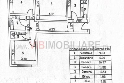 Titulescu - Piata Victoriei - Str Dr. Iacob Felix - 3 camere decomandat Titulescu - Piata Victoriei - Str Dr. Iacob Felix - 3 camere decomandat - 13