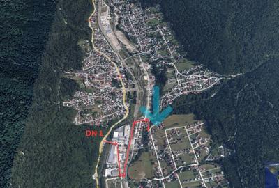 Teren intravilan Poiana Tapului. Tripla deschidere. Vedere libera superba. - 4