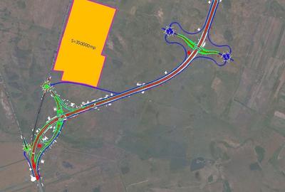 De vanzare teren, cu PUZ, logistica/industrial, coborare A1 - Sanandrei, Timis - 2