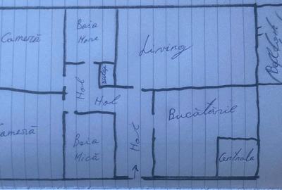 Apartament cu 3 camere decomandat în Sud - 13