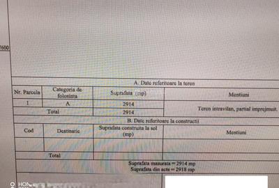Teren Construcții intravilan de 2940 mp, în Nord-Est - 2