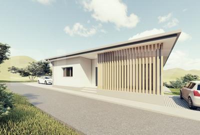 Casa semifinisata pe un nivel, 600mp teren Casa semifinisata pe un nivel, 600mp teren - 1