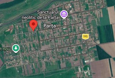 Teren de 1262 mp, în Parța - 2