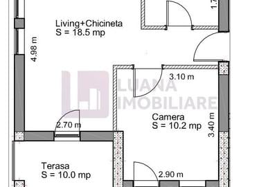 Apartament cu 2 camere în Est - 11