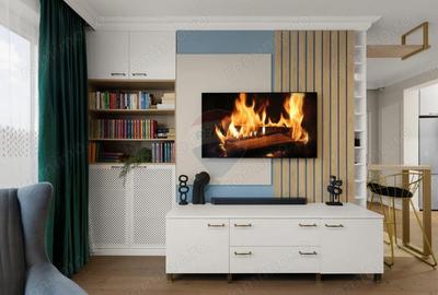 Apartament cu 2 camere semidecomandat, mobilat în Nord - 6