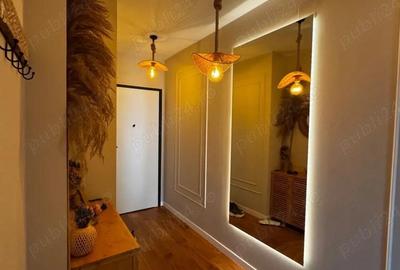 Apartament cu 2 camere semidecomandat, mobilat în Cotroceni