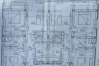 Casă cu 3 camere cu Teren 273 Mp în Moșnița Nouă - 4
