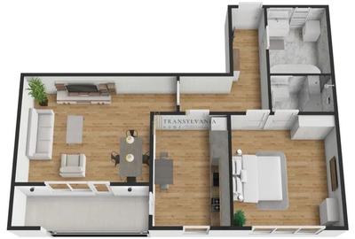 Apartament 2 camere, nou, Comision 0 - 2