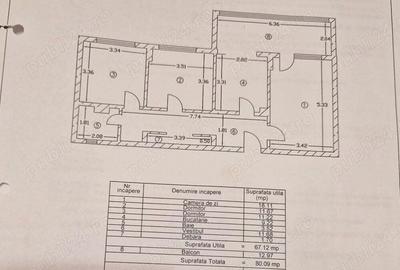 Apartament 3 camere decomandat Militari - 10