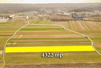 Teren de 4322 mp, în Mănești - 7