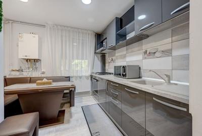 Apart.3 cam. decoman. Parter/4+renovat total+centrala ! Drumul Taberei - 6