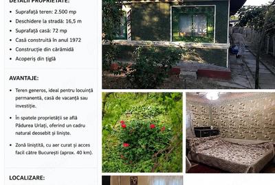 Casă cu Teren 2500 Mp în Micșunești-Moară - 5