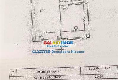 Apartament 2 camere, Militari Residence mobilat utilat 420 e - 6