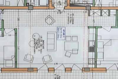 Apartament de vanzare Bloc nou 3 camere, 77,35 mp util Apartament de vanzare Bloc nou 3 camere, 77,35 mp util - 1