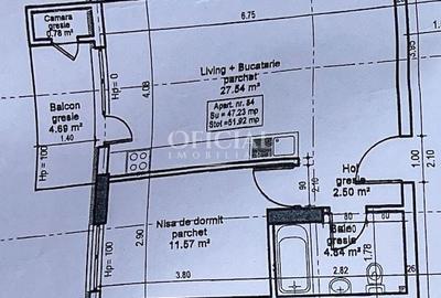 Apartament cu 2 camere semidecomandat în Florești - 5