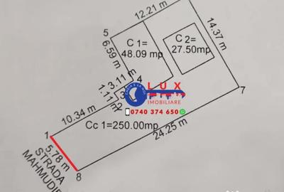 Casă cu 2 camere cu Teren 250 Mp în Central - 1