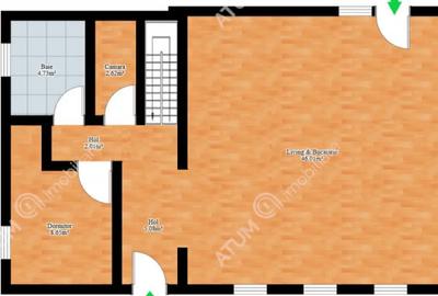 Casă cu 5 camere în Central - 1