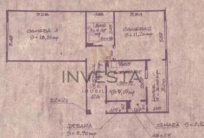 Apartament cu 2 camere decomandat, mobilat în Între Lacuri
