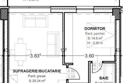 Apartament cu 2 camere în Central