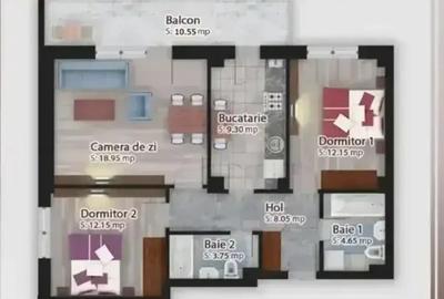 Apartament 3 camere - Theodor Pallady, modern și finisat ,,la cheie" - 3
