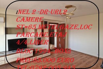 Apartament cu 2 camere decomandat în Abator